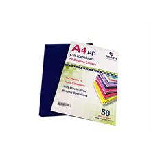 Mapi A4 Pp Opak Kapak (Kum Desen) 550 Micron Lacivert 50 Li