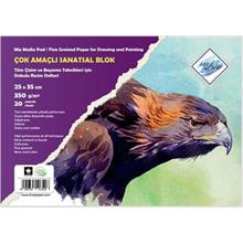 Art Liva Sanatsal Resim Deft. Dokulu Sulu Teknik 25X35 350Gr 20Yp