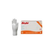 Beybi Lateks Pudralı (S) Small Beden Muayene Eldiven 100Lü Paket