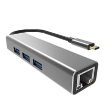 Vcom Dh311A Type-C To Usb3.0-3+Rj45 Çoklayıcı