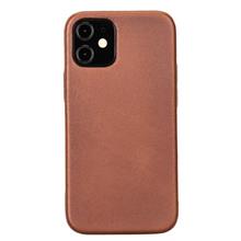 Apple İphone 12 Mini Uyumlu Deri Arka Kapak Rock Rst2Ef Taba