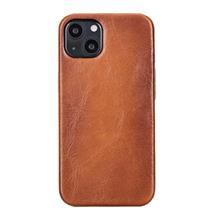 Apple İphone 13 Mini Uyumlu Deri Arka Kapak Rock Rst2Ef Taba