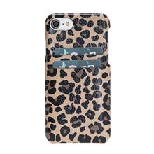 Apple İphone 7-8-Se Uyumlu Deri Arka Kapak F360 Leopar Ne