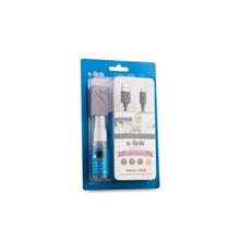 S-Link Slx-375  Temizleme Sprey+Micro Fiber Micro Usb Kablo 3 İn 1 Set
