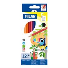 Mılan 80012 Colours Kuru Boya Kalemi - 12 Li
