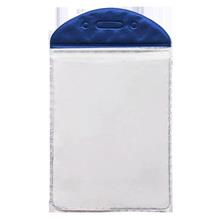 Mapi Pvc Kart Poşetleri (Dikey) Mavi Şeritli 100Lü Paket