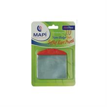 Mapi Pvc Kart Poşetleri (Oval) Kırmızı 10 Lu Blisterlı