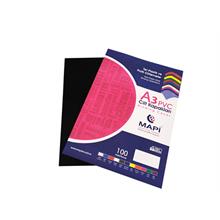 Mapi A3 Pvc Opak Cilt Kapak Siyah 100 Lü