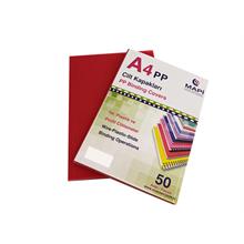 Mapi A4 Pp Renkli Kapak 600 Micron Kırmızı 50 Li