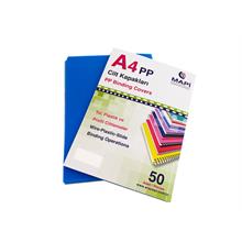 Mapi A4 Pp Renkli Kapak 600 Micron Mavi 50 Li