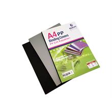 Mapi A4 Pp Metalik Kapak 600 Micron Gümüş+Siyah 50 Li
