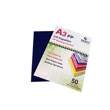 Mapi A3 Pp Opak Kapak (Kum Desen) 350 Micron Lacivert 50 Li