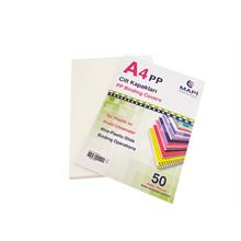 Mapi A4 Pp Opak Kapak (Kum Desen) 450 Micron Beyaz 50 Li
