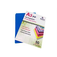 Mapi A3 Pp Opak Kapak (Kum Desen) 550 Micron Mavi 50 Li