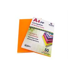 Mapi A4 Pp Fosforlu Kapak 550 Micron Fosforlu Turuncu 50 Li