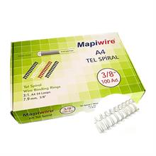 Mapiwire 3/8 Kutu Tel Beyaz 100 Ad.