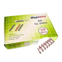 Mapiwire 3/8 Kutu Tel Kırmızı 100 Ad.