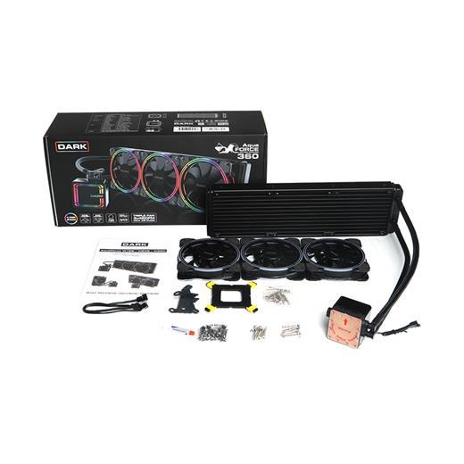 Dark Dkccw360 Aquaforce W360 360Mm Fixed Rgb Ledli Sıvı Soğutma