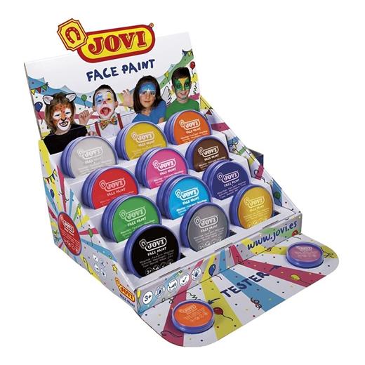 Jovı 177E Krem Yüz Boyası 20Ml X 12 Renk - 24Lü Stand