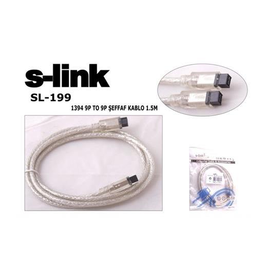 S-Link Sl-199 9Pin To 9Pin 1.5Mt Firewire Kablo