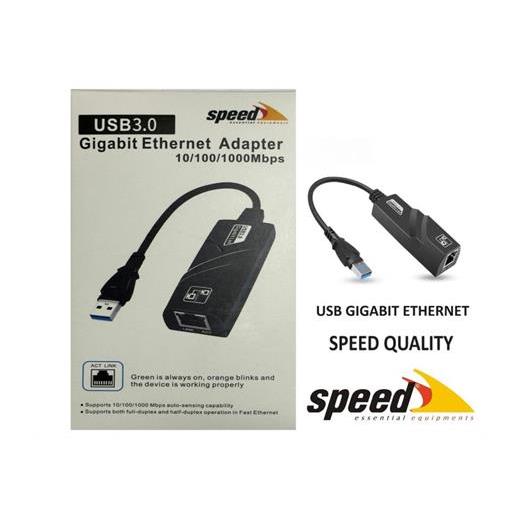 Speed Ue050 10-100-1000 Usb 2.0-3.0 Gigabit Ethernet Çevirici