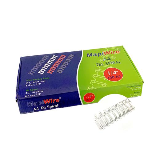 Mapiwire 1/4 Kutu Tel Beyaz 100 Ad.