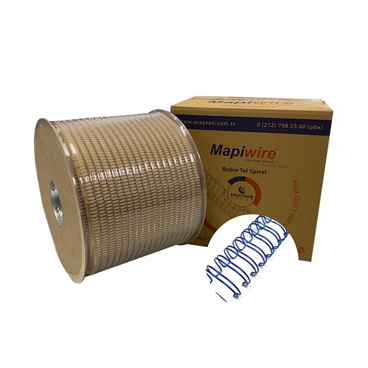 Mapiwire 1 İnç Bobin Tel Metalik Mavi