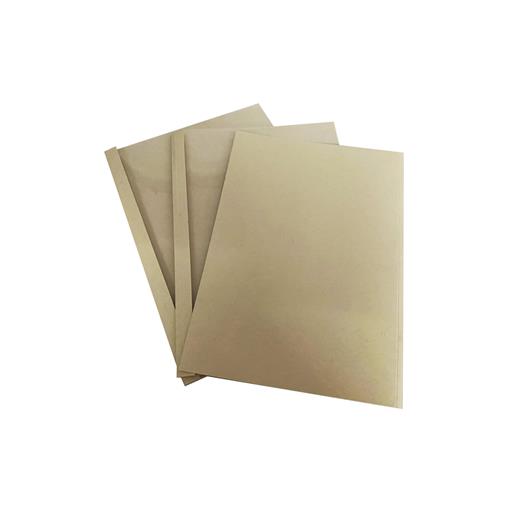 Mapicover-21 Mm Isısal Kapak Şeffaf+Karton Krem 50 Ad.