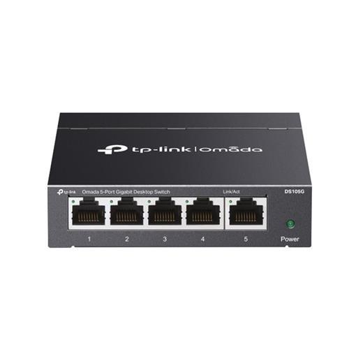 Omada Tp-Link Ds105G 5 Port 10-100-1000 Mbps Switch Çelik Kasa Rack Mount