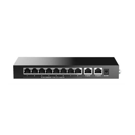 H3C Magic Bs210T-Hp 8 Port Poe+ 2 Port Uplink 10-100-1000 Mbps 110W Metal Kasa Swich