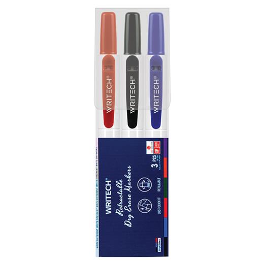 Wrıtech W-709 Basmalı Tahta Kalemi - 3Lü Set