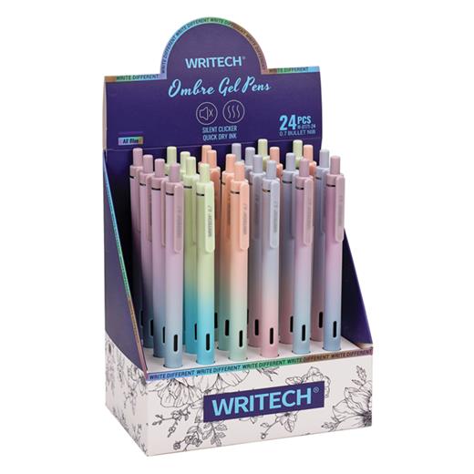 Wrıtech W-0171 Aurora 0,5Mm Mavi Jel Kalem - 24Lü Set