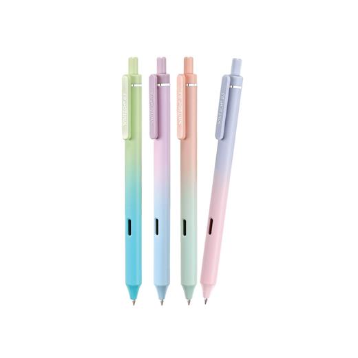 Wrıtech W-0171 Aurora Mavi-Pembe Gövde Mavi Jel Kalem  - 12Li Kutu