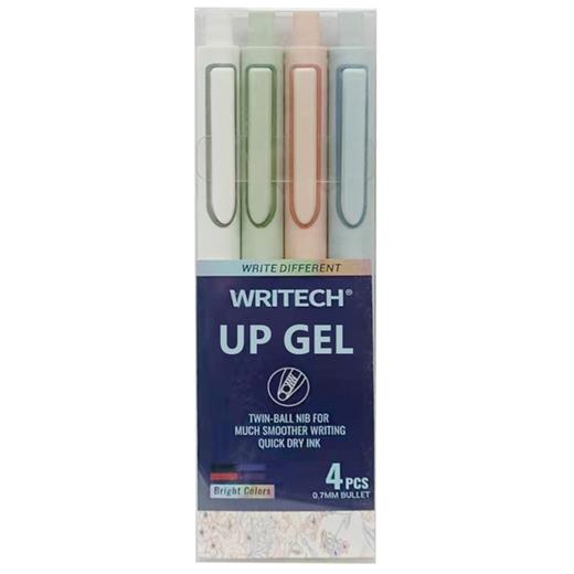 Wrıtech W-0154 Up 0,5Mm Mavi Jel Kalem - 4Lü