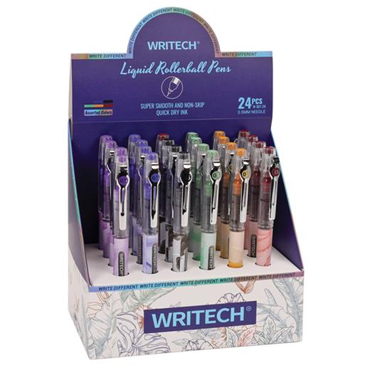 Wrıtech W-501 Lıquıd Roller 6 Renk 0,5Mm Kalem - 24Lü Set