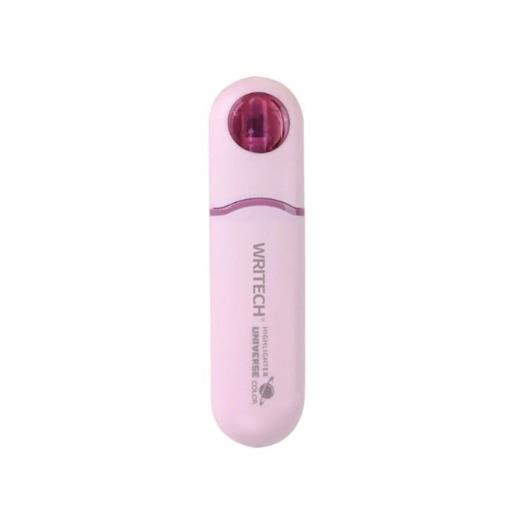 Wrıtech W-8154 Astronot Fosforlu Kalem Pastel Pembe - 12Li Kutu