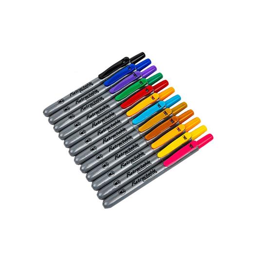 Wrıtech W-805P Basmalı Permanent Kalem Yeşil - 12Li Kutu