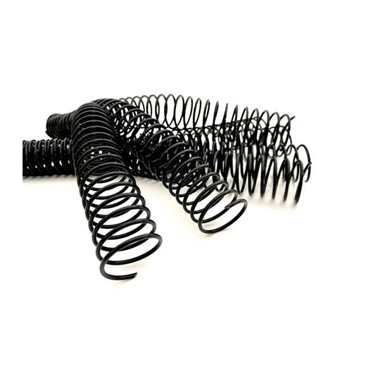 Plastik Helezon Spiral 25Mm. 4:1 Siyah 50 Ad. 48 Lop Poşetli