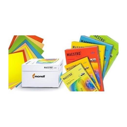 Maestro A4 Renkli Fotokopi Kağıdı Ab48 Koyu Mavi 80Gr 1 Koli 5 Pk