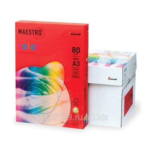 Maestro A4 Renkli Fotokopi Kağıdı Kırmızı Co44 80Gr 1 Koli