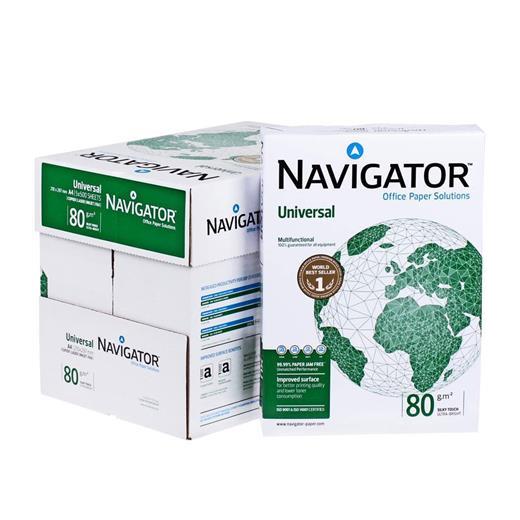 Navigator A4 Fotokopi Kağıdı 80Gr 1 Koli 5 Paket (2500 Sayfa)