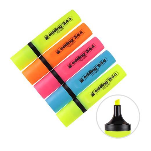 Edding 344 Fosforlu Kalem 5 Li Paket