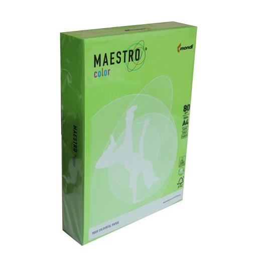 Maestro A4 Renkli Fotokopi Kağıdı Koyu Yeşil (Ma42) 80Gr 1 Koli