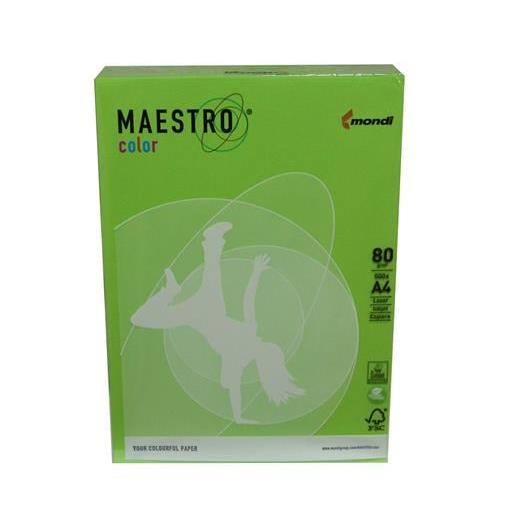 Maestro A4 Renkli Fotokopi Kağıdı Koyu Yeşil (Ma42) 80Gr 1 Koli