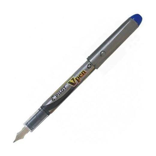 Pilot V-Pen Silver Kullan-At Dolma Kalem M Mavi