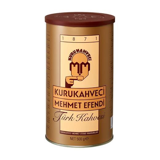 Kurukahveci Mehmet Efendi Türk Kahvesi Teneke Kutu 500 Gr