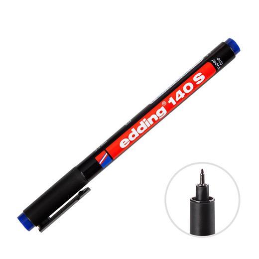 Edding 140 S Permanent Asetat Kalemi 0.3 Mm Uçlu Mavi 