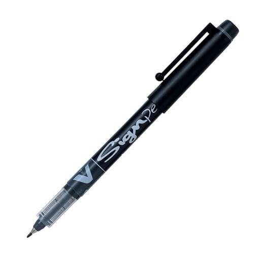 Pilot V-Signpen Keçe Uçlu İmza Kalemi Siyah Renk