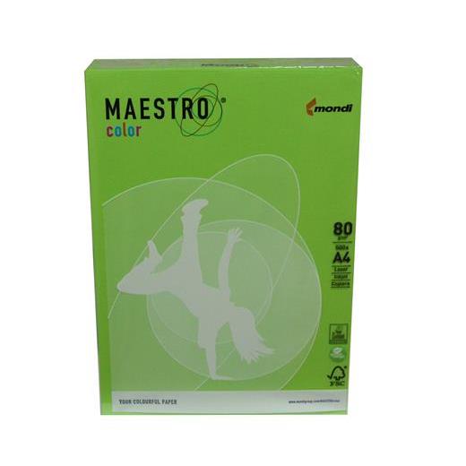 Maestro A4 Renkli Fotokopi Kağıdı Koyu Yeşil (Ma42) 80Gr 1 Paket