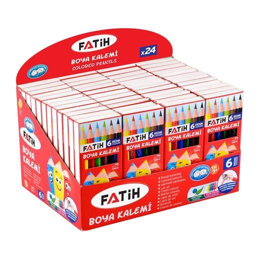 Fatih Kuru Boya 6 Renk Tam Boy